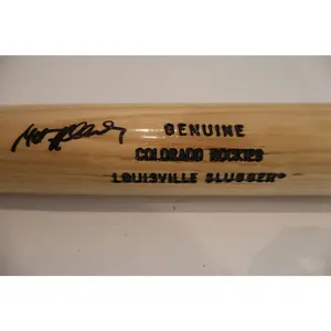 Matt Holliday Colorado Rockies Autographed Baseball Bat