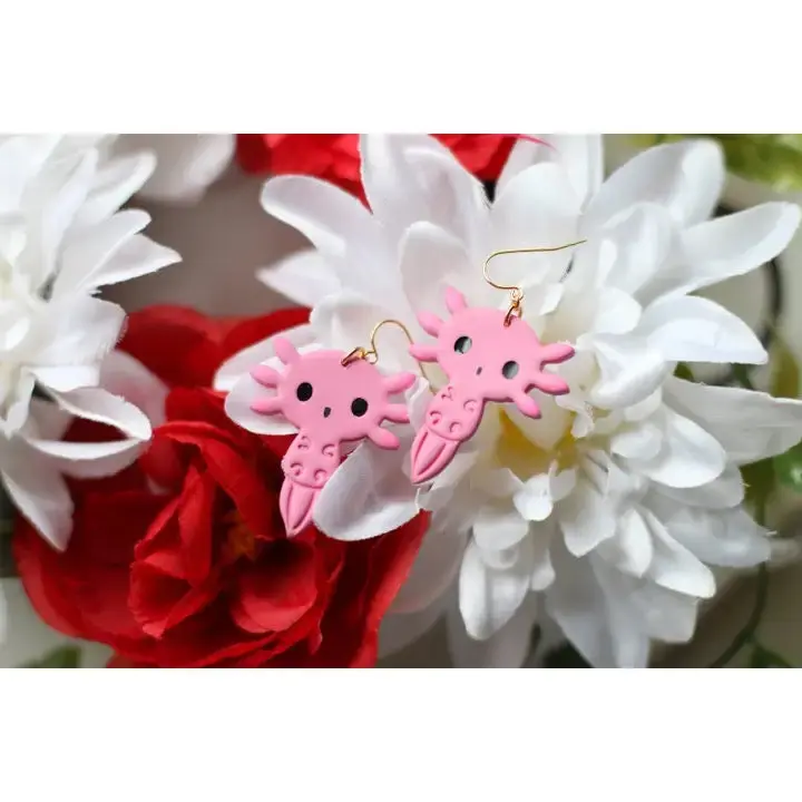 💗 Axolotl Amor Earrings 💗