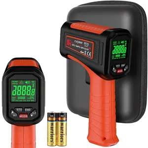 -58 ℉ ~3272 ℉   Infrared Thermometer IR Gun, High-Temp Digital Temperature Gun, 50:1 Non-Contact Pyrometer for Kiln, Forge, Furnace, Engine, HVAC & Industrial Applications