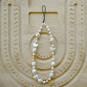 Zodiac Edition DIY Kit - Luxury Baroque Pearl Phone Charm