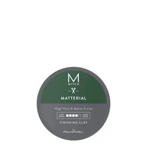 Matterial Finishing Clay Natural Messy Texture Lengthening Volumizing Haircare Gel