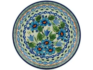 Polish Pottery Plate 7" Evangeline