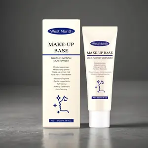 West Month Moisturizing Primer | Aloe Shea Butter Hydrating Makeup Base, Gentle for Sensitive Skin, Soothing & Long-Lasting