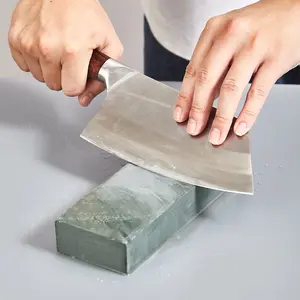 One piece of natural whetstone, ultra-fine 5000 grit, manual knife-sharpening tool for kitchen, outdoor, woodworking, and various types of knives