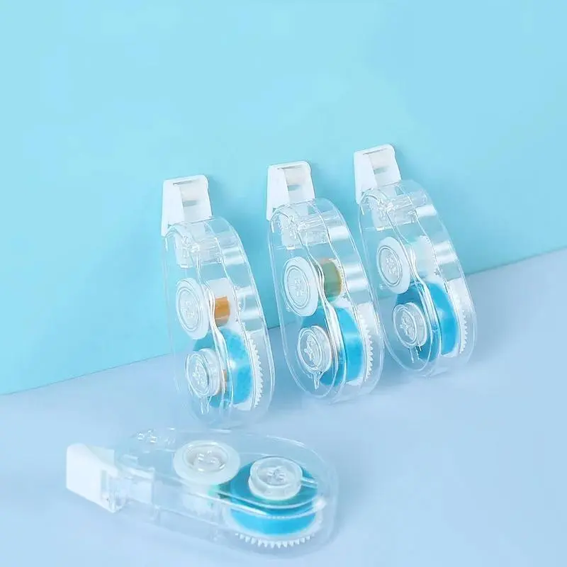 4pcs Double-Sided Adhesive Dots Glue Tape, Acid Free & Archival-Safe, Permanent Tape Roller Tape Runner, Adhesive Tape Dis