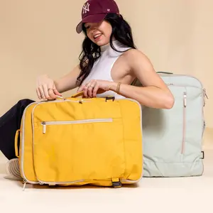 HYNES EAGLE 38L Travel Backpack Flight Approved Carry On for Men & Women Large Cabin Weekender Luggage with 15 inch Laptop Compartment TSA-Friendly