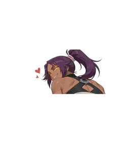 yoruichi sticker, cute sticker, laptop-car sticker, full body