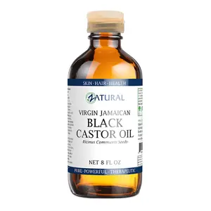Jamaican Black Castor Oil 100% Pure | Roasted |Topical Use