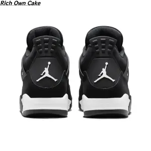 High-top casual sneakers built with dense black suede and breathable mesh inserts, black-and-white tonal contrast plus cushioned air midsole; this sleek low-key pair is perfect for night hangouts, campus routines and street fashion content shooting