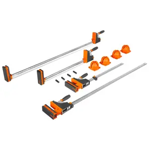 WEN CLP14A Parallel Clamp Kit with Two 24-Inch Clamps, Two 50-Inch Clamps, and Framing Kit
