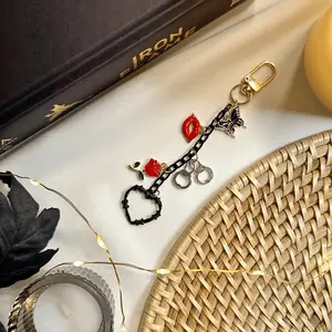 Dark Romance Kindle Charm Handcuff Heart Butterfly Charm for Kobo Ereader Bookish Gift Reader Spicy Book Decor Book Club Small Gift for Her