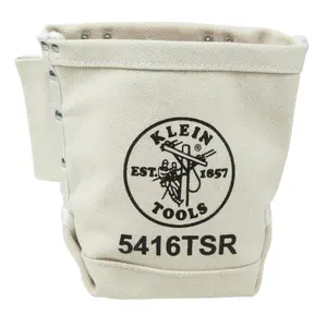 9 in. Stand-Up Zipper Tool Bag (2-Pack)