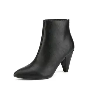 Dream Pairs Women's Low Heel Pointed Toe Ankle Booties