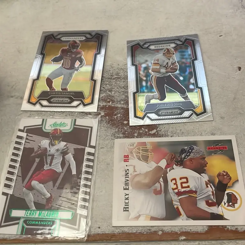 Washington Commanders 4-Card Mystery Pack