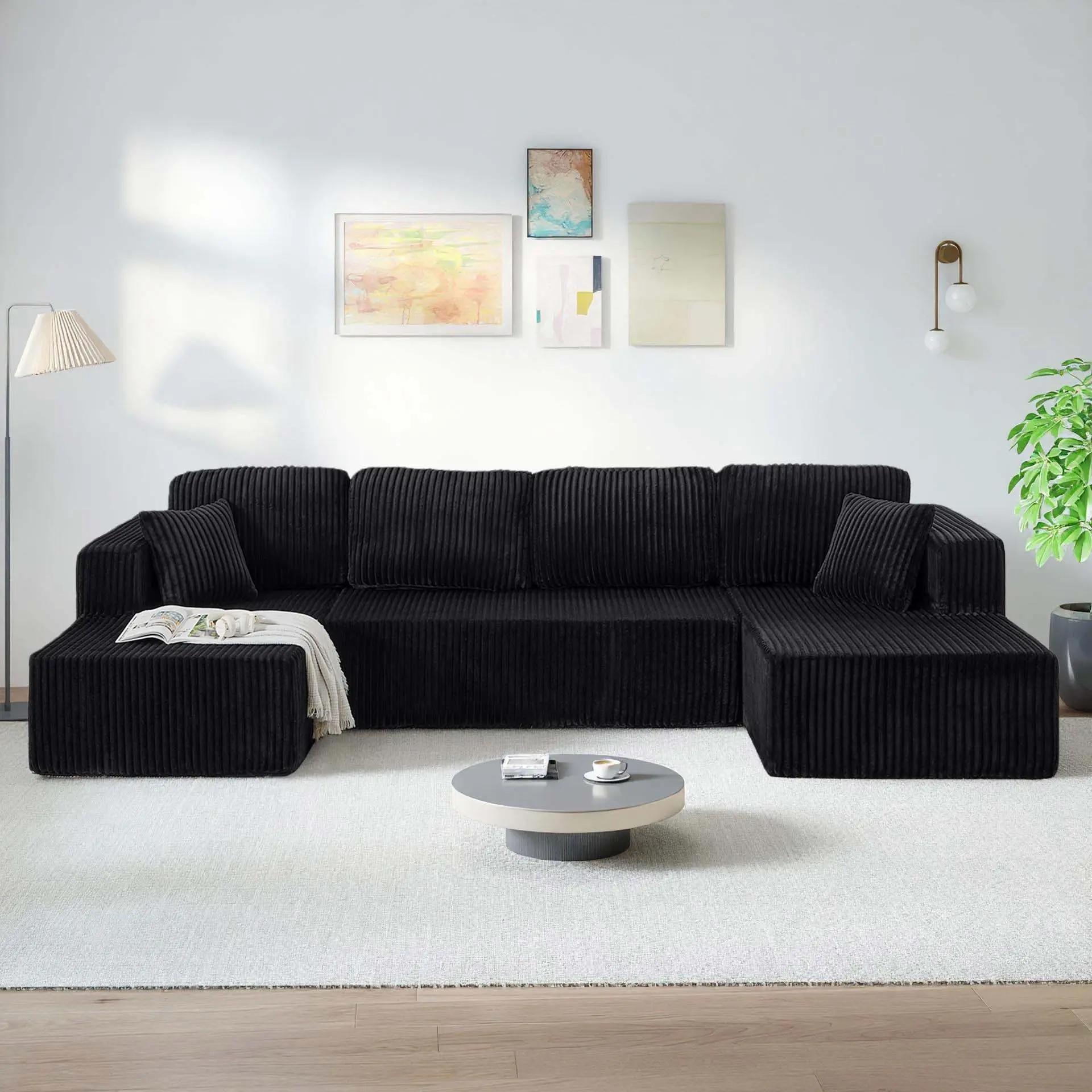 Black + Foam + 5 Seat