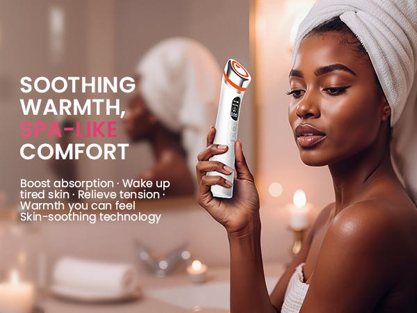 8-in-1 Face Lift Device – LED Light Therapy, Skin Tightening & Anti-Aging Facial Massager