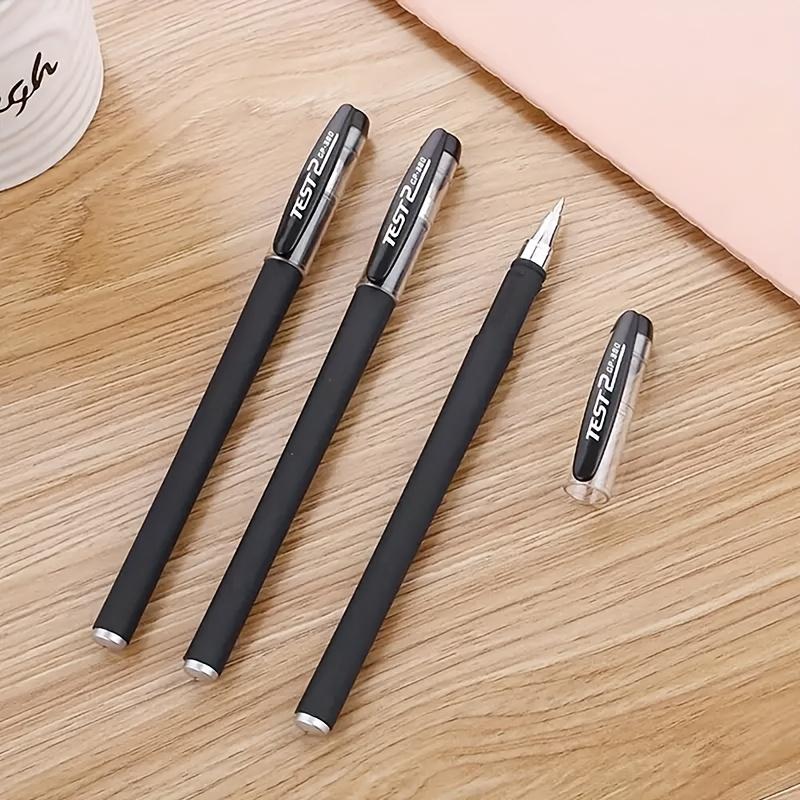 20 Black Ballpoint Pens 0.5mm for Students & Offices Business Signature Pens Office Test Pens Smooth Writing Ideal for Various Purposes
