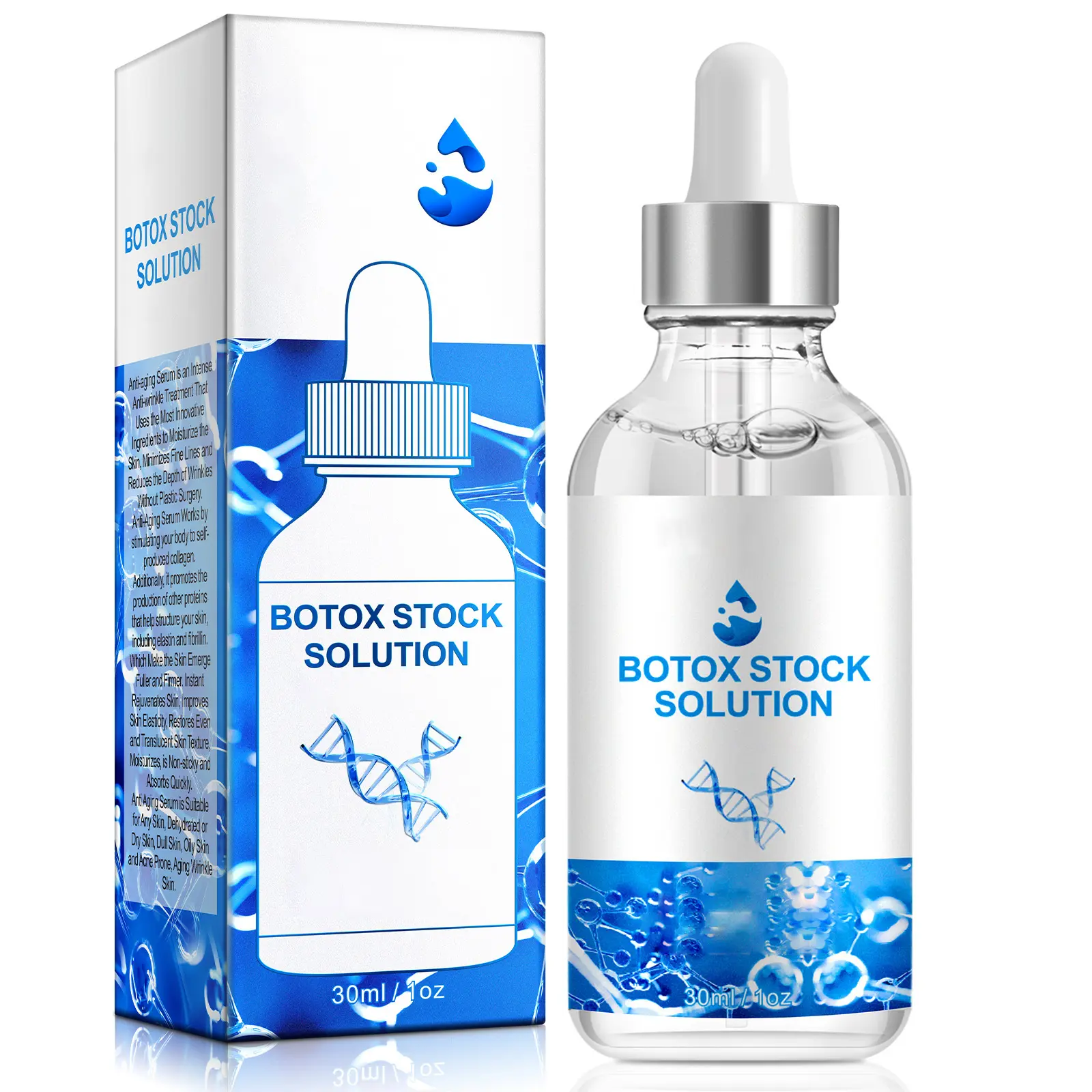 Bo-tox Stock Solution Serum, 2PCS Botox Face Serum for Face, For Women & Men (1 Fl Oz/30ml) Bo-tox Stock Solution Serum, 2PCS Botox Face Serum for Face, For Women & Men (1 Fl Oz/30ml)