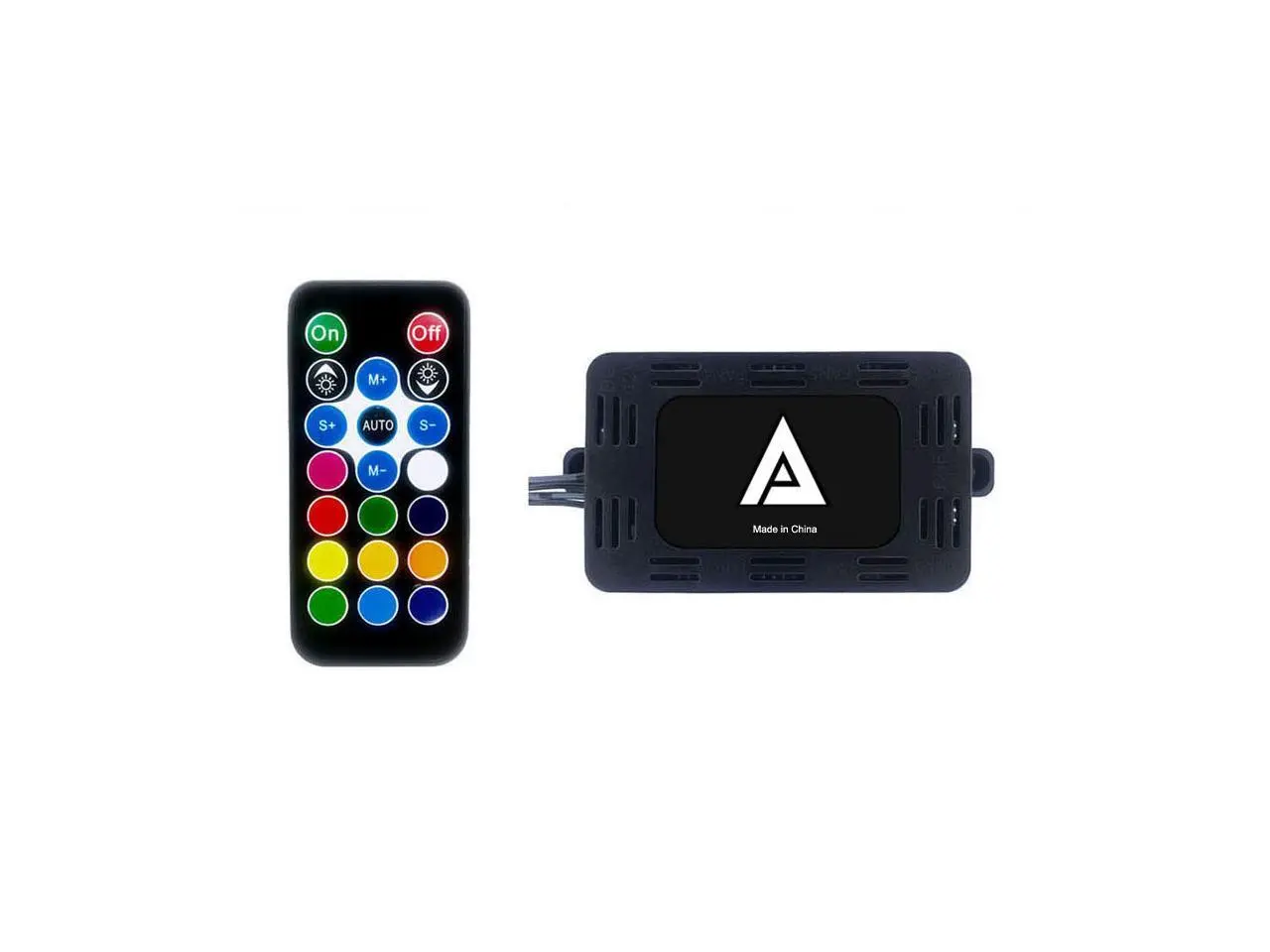 FC-ARGB: Apevia RGB Fan Controller and Remote - OEM FC-ARGB: Apevia RGB Fan Controller and Remote - OEM