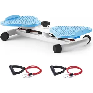 Waist Twister, Waist Twisting Machine, Waist Twister Machine Exercise, Ab Roller with 350 lbs Ab Twister, 20dB Ultra-Quiet Noiseless Home Gym Exercise Equipment for Women Men