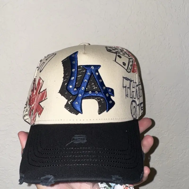Drawings on a hat