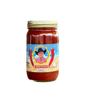 Cowboy Ketchup - Hatch Valley Chile, Condiments, Dipping Sauce for BBQ Garlic Flavor