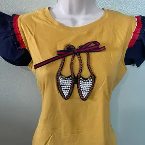 Vinizbena Women’s Yellow Mustard T-Shirt