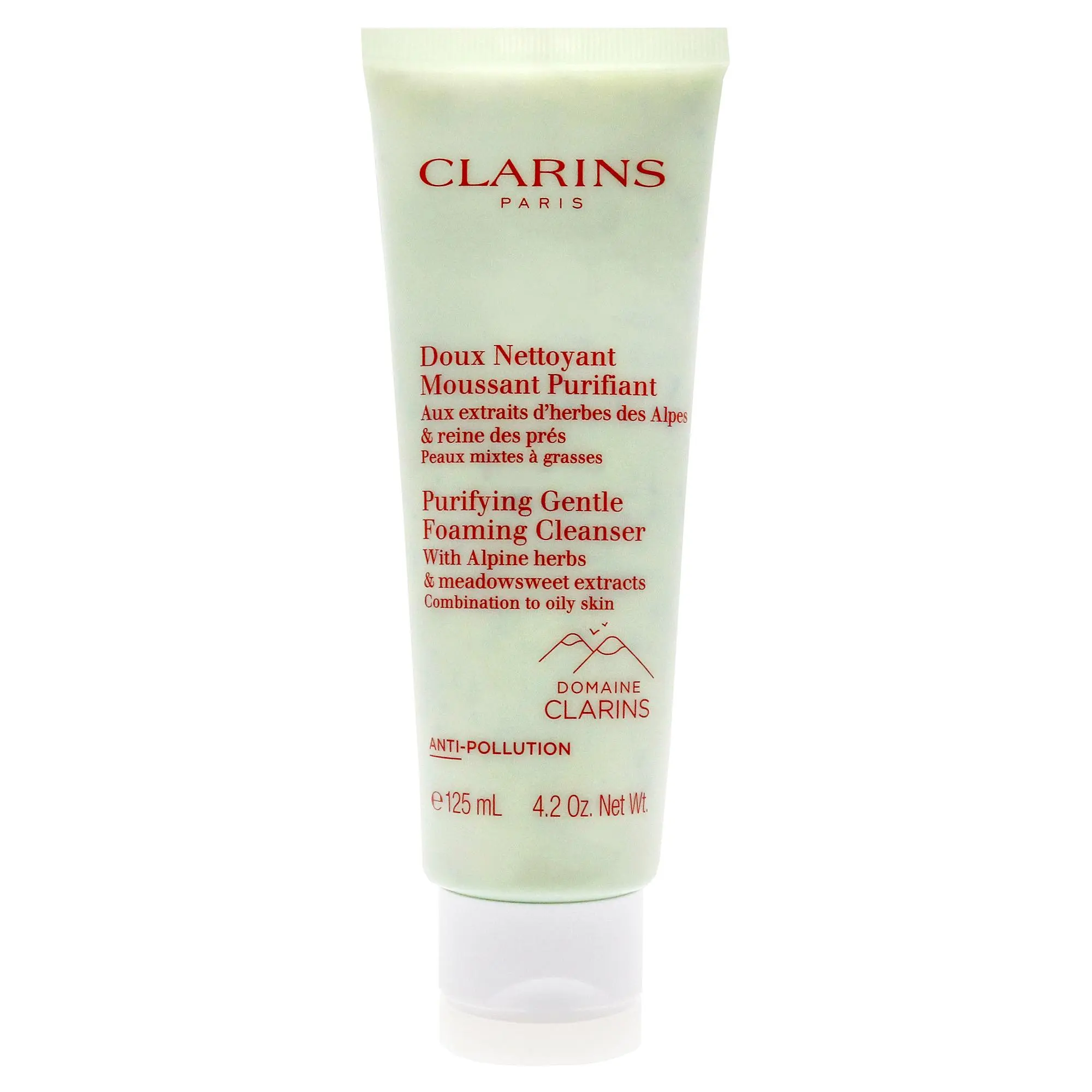 Clarins Unisex Facial Purifying Gentle Foaming Cleanser - 4.2oz, Apply Daily, Purifies Skin