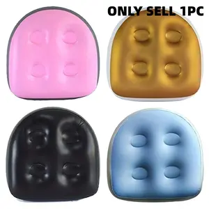 Inflatable Airplane Seat Cushion for Long Flights, No Pump Required, Inflatable Support, Pressure Relief Spa Seat Pad, Wheelchair Cushion for Back Pain Relief