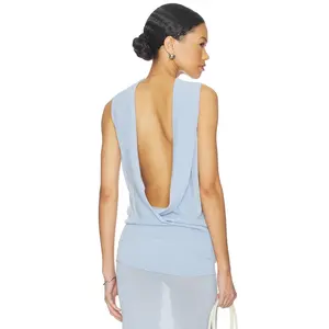 Geel x REVOLVE Serra Tunic in Chambray