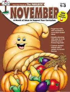 USED-November: A month of ideas at your fingertips Grades 1-3 by Kelly Coder (Paperback)
