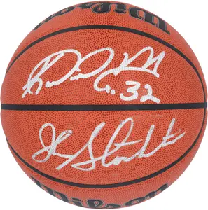 Karl Malone and John Stockton Utah Jazz Autographed Wilson Authentic Series Indoor/Outdoor Basketball - Fanatics Authentic Certified