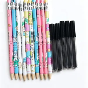 15pcs 2.0mm Mechanical Pencil Set, 10 Pencils + 5 Refills, Colored Barrel, No Sharpening Needed, Ideal for Writing and Drawing