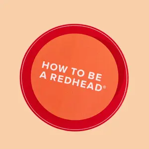 How to be a Redhead Round Sticker