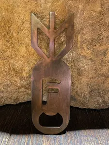 F-Bomb Patina Bottle Opener