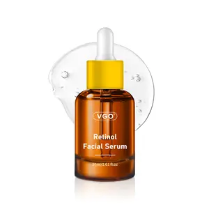 VGO Retinol Liquid Facial Serum (30ml) - Firming-Lifting, Anti-Wrinkle, Anti-Aging, Fine Pore Minimizer, Skin Tone Evener, Skin Barrier Enhancer, La Mer-Inspired Texture