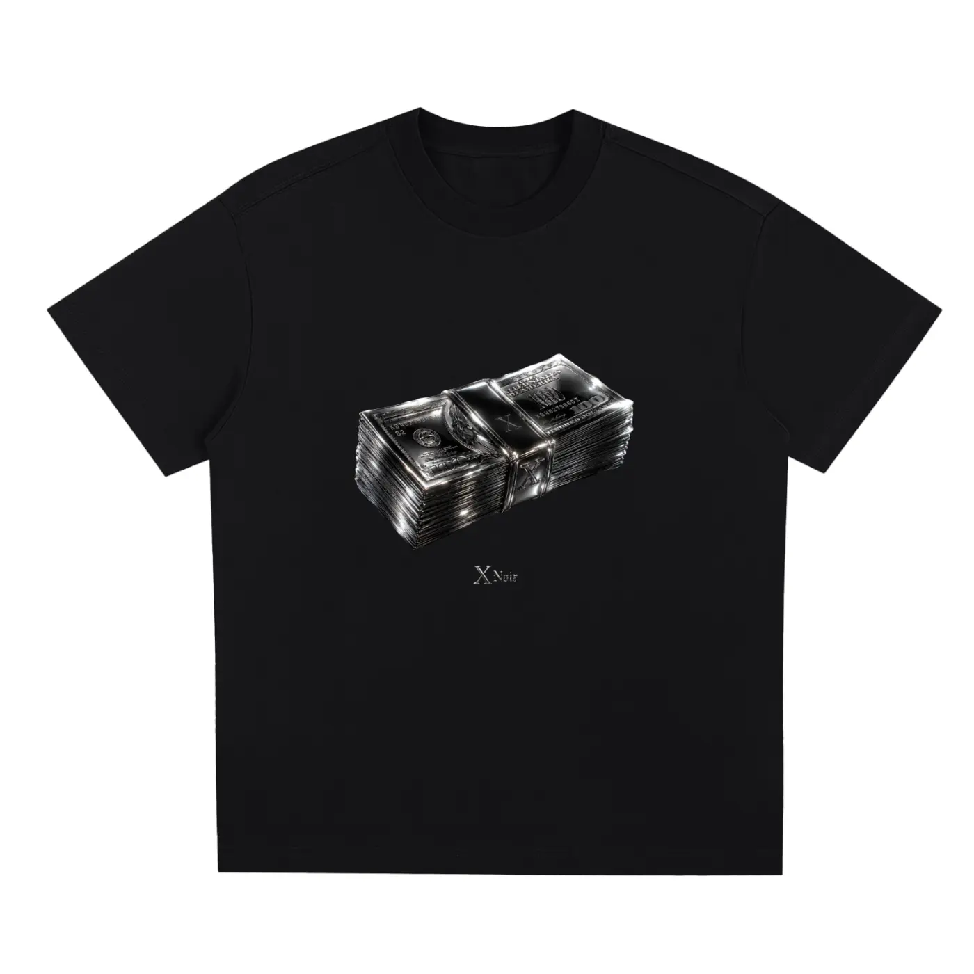 Silver Cash Bundle Quick-Dry Cooling T-Shirt