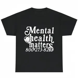 Mental Health Matters Tee - Black