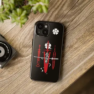 Black Clover 5 Anime Phone Case For Iphone, For Samsung, Phone Accessories, Cute Phone Case, Fashion Case, Perfect Gift for Her/Him, Phone Case for iPhone, Creative Dual Layer Case