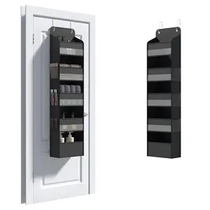 1 Pack Mesh Window Design, 5 Shelf Door Hanging Organizer