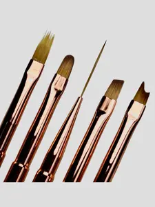 Yakelin Acosta Pro Nail Design Brush Set  Ultra Precision Liner Brushes for Perfect Nail Art
