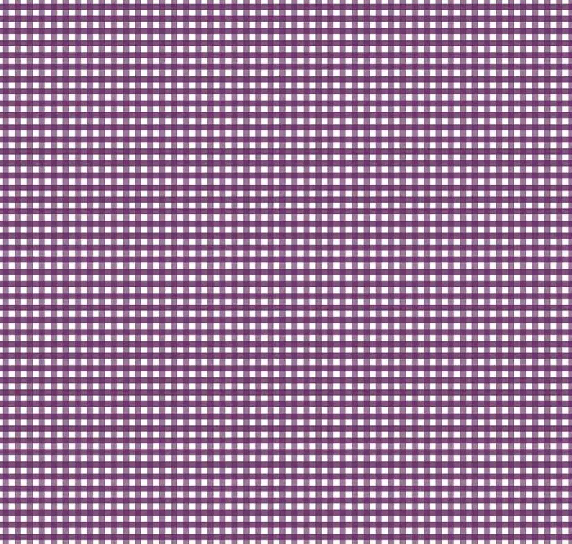 Eggplant 1/8" Gingham | Yardage Listing