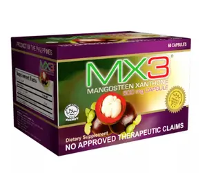 MX3 Capsules Pure G Mangosteen Capsules, 60 Capsules