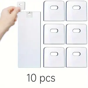 10/20pcs Vertical Blinds Replacement Slats Panels, Vertical Blind Repair Tabs Kit, Clear Apartment Blinds Replacement Fixers, Horizontal Blinds Replacement Parts