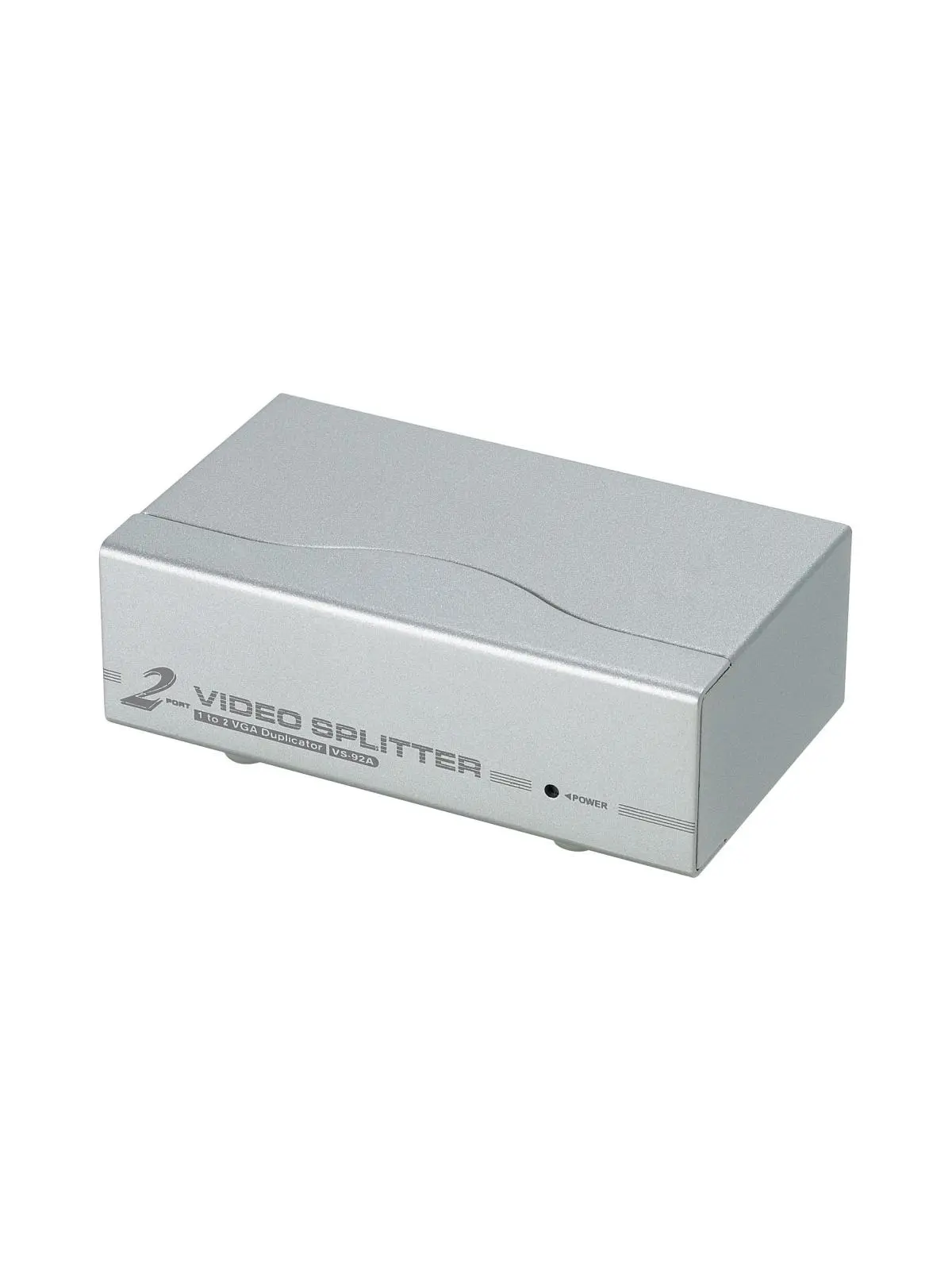 Aten VS92A-MA 350Mhz 2-Port VGA Splitter with Mounting Kit & VGA Cable
