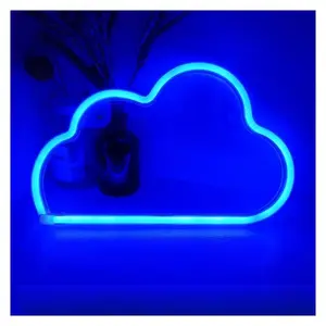 Sign Illuminated Cloud Shaped Neon Signs LED Light,Atmosphere Lighting For Wall,Night Lamp For Party E-sports Room Decoration 30cm19cm Sign Illuminated