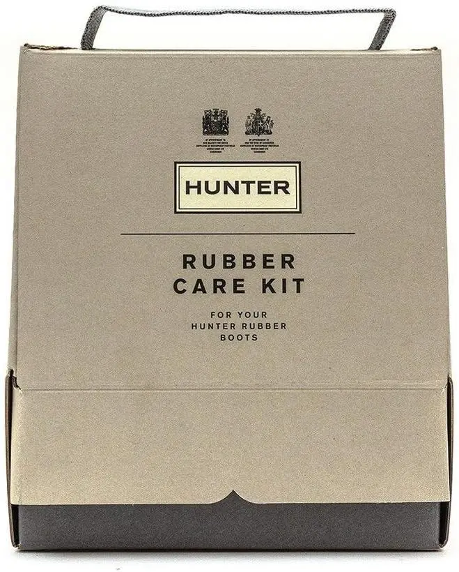 Hunter Leather and Rubber Care Kit for Footwear, Boots Surface, Matte, Gloss, Neon, Metallic, and Pearlised Finishes - One Size