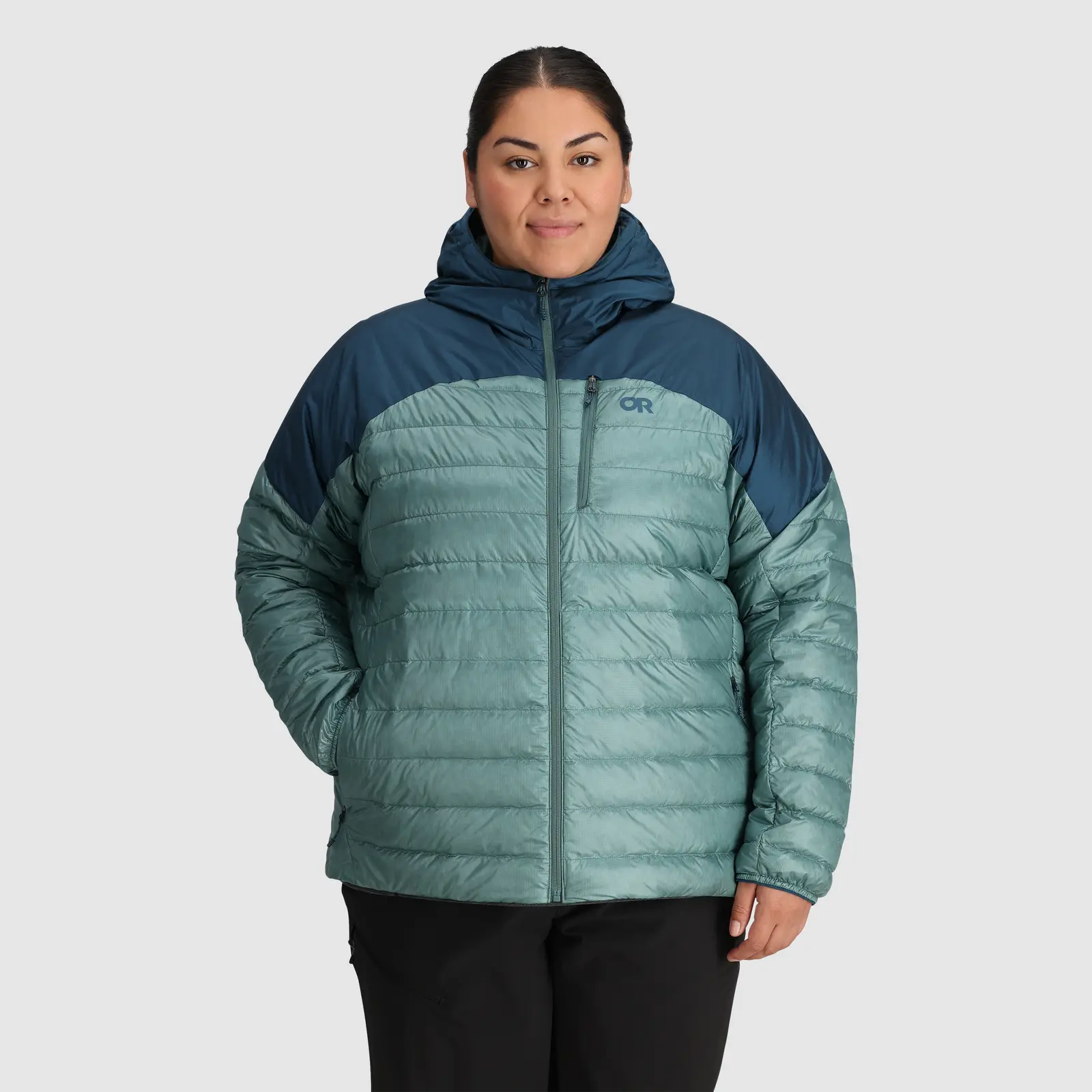Outdoor Research Women's Helium Down Hoodie-Plus