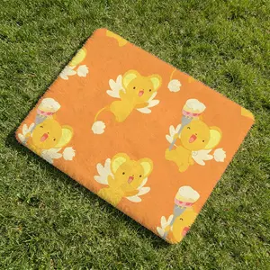 Cardcaptor Sakura Floor Mat Soft Flannel Non-Slip Area Rug Water Absorbent Thick Floor Mat for Bedroom Living Room Kitchen Hallway Entryway Indoor Outdoor Durable Home Decor Mat