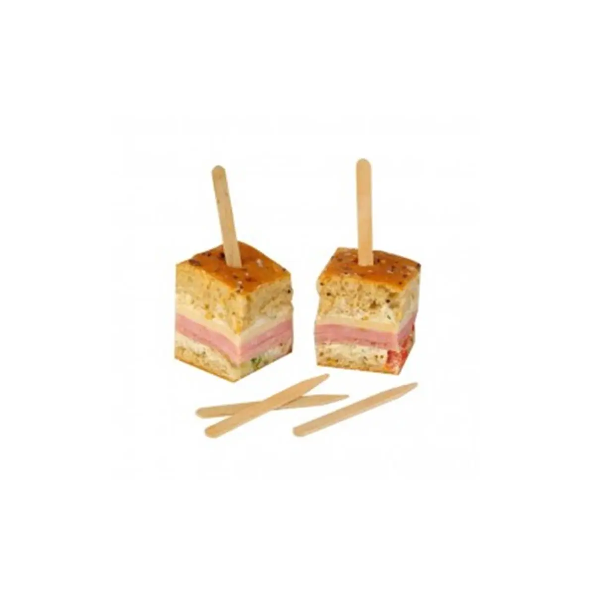 Packnwood 210PIQ55 Wooden Sandwich Pick
